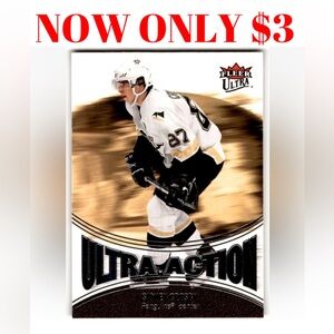 Sidney Crosby 2007/08 Fleer Ultra Pittsburgh Penguins Hockey Card